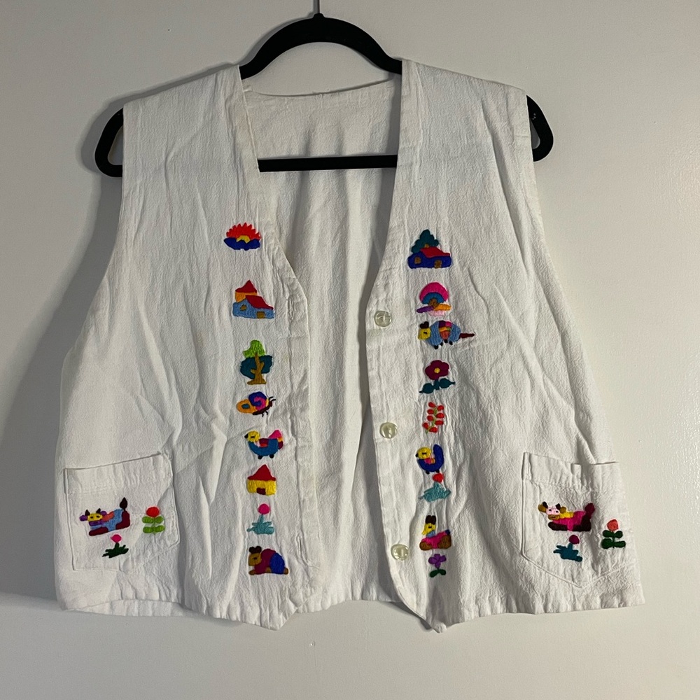 Original Animal Stitched Vest